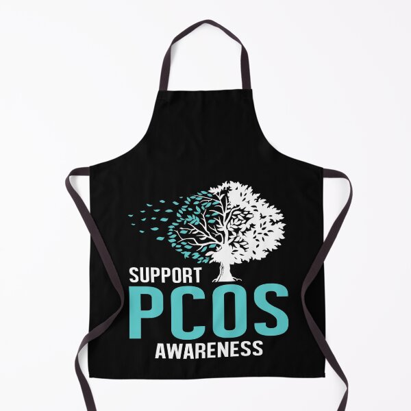 Item preview, PCOS Awareness Quote, Support Infertility, Teal Ribbon Tree for Women designed and sold by Merchking1.