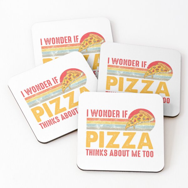 Item preview, Vintage I Wonder If Pizza Thinks About Me Too Food Lover designed and sold by Best Designer.