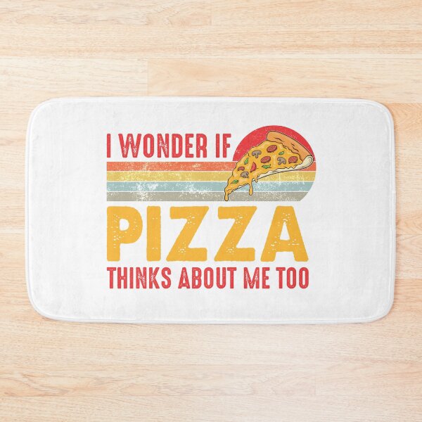 Item preview, Vintage I Wonder If Pizza Thinks About Me Too Food Lover designed and sold by Best Designer.