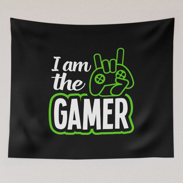 Item preview, I Am The Gamer, Playing Video Games Leisure Time  designed and sold by Merchking1.