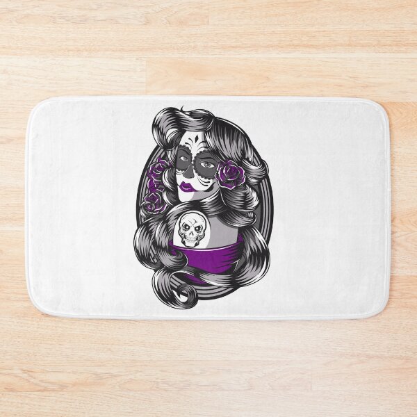 Item preview, Masquerade Skeleton Tattoo Girl designed and sold by artorno.