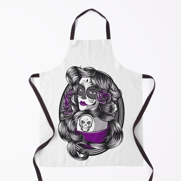 Item preview, Masquerade Skeleton Tattoo Girl designed and sold by artorno.