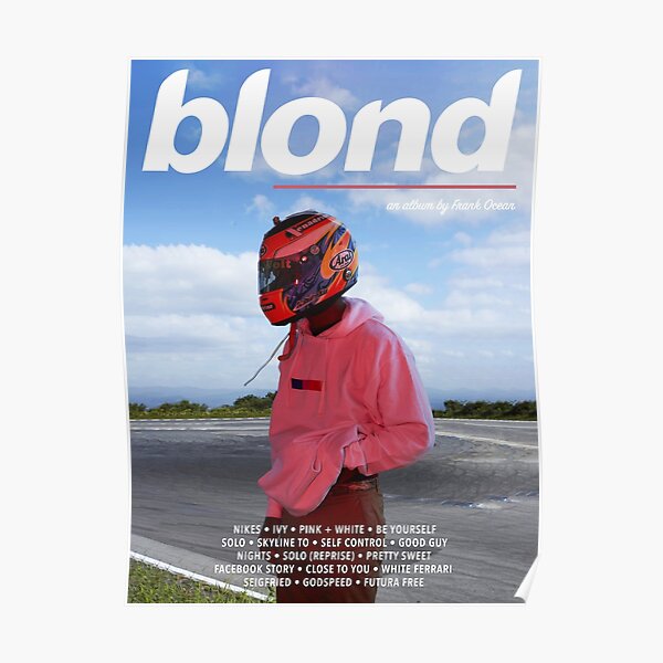 Frank Ocean blond Poster