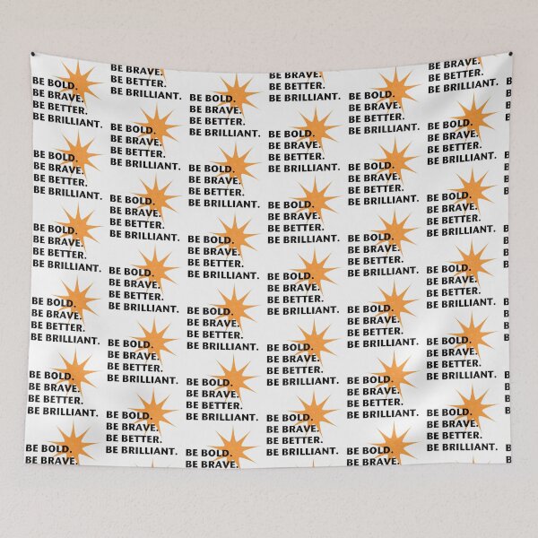 Item preview,  Be Bold Be Brilliant designed and sold by Vicki Field.