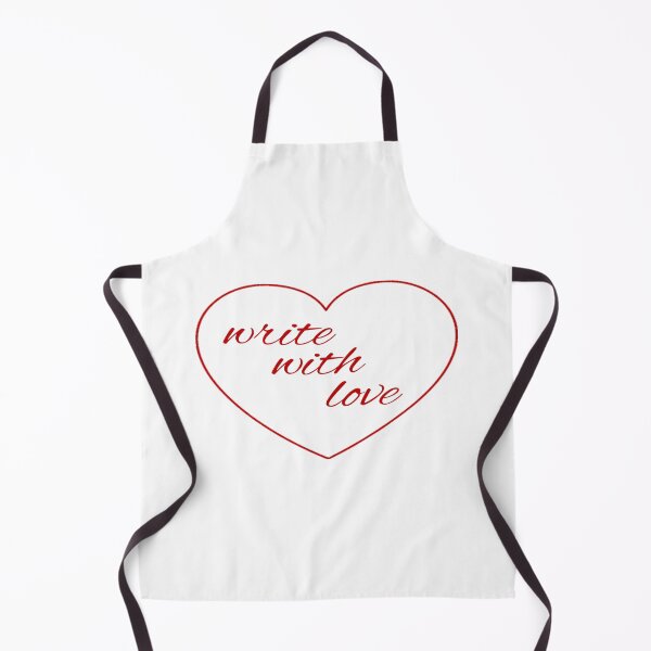 Item preview, write with love in red designed and sold by TeaRoseWriter.