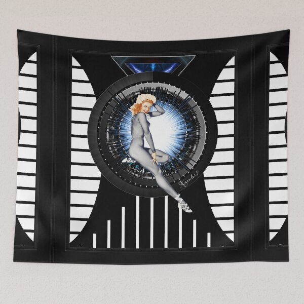 Item preview, Sitting Pretty With Tech by Xzendor7 Mixed Digital Art designed and sold by Xzendor7 Digital Art Creations.