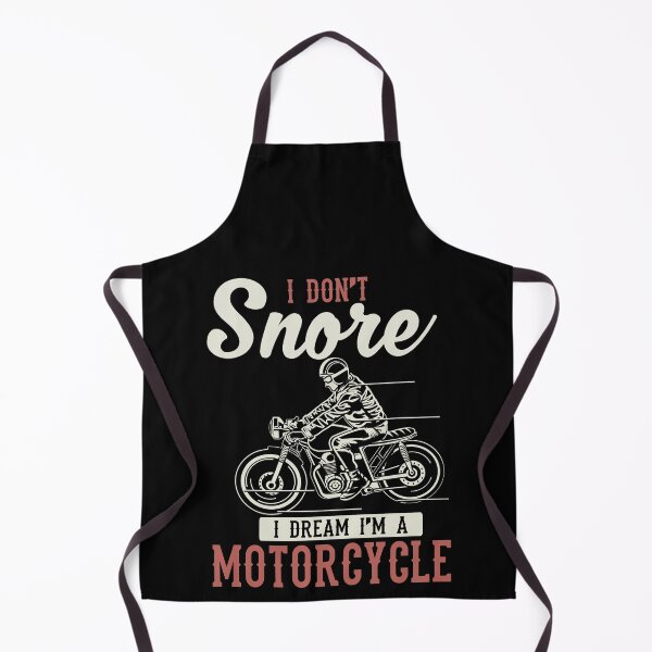 Item preview, I Don't Snore, I Dream I'm A Motorcycle Biker, Retro Vintage Motorcycle, I love Dirty Biker designed and sold by Merchking1.