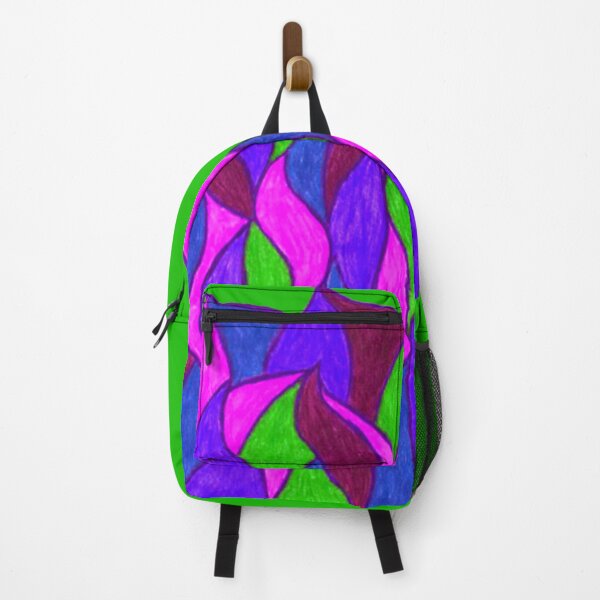 Item preview, Ondas de colores vivos doodle abstracto designed and sold by DKVanOss.