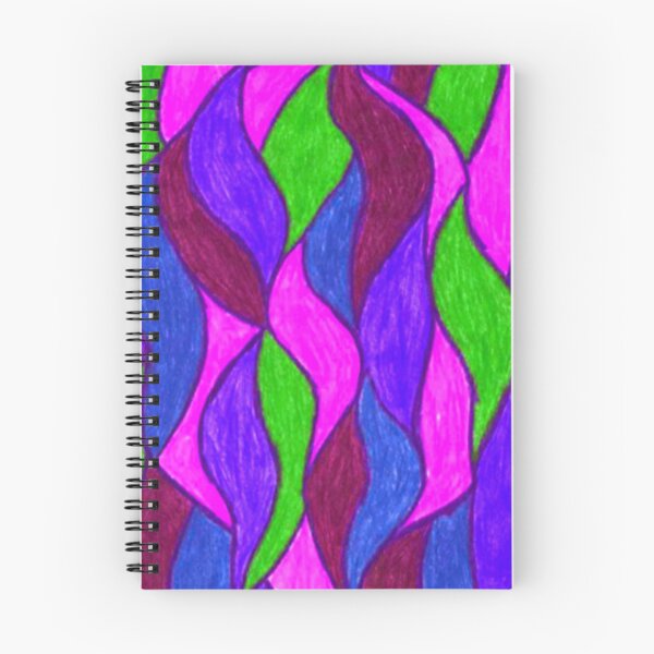 Item preview, Ondas de colores vivos doodle abstracto designed and sold by DKVanOss.