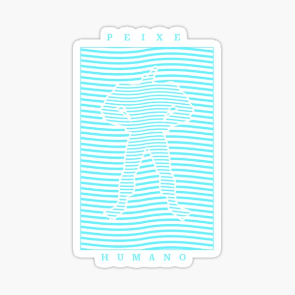 Peixe Humano da Renner Sticker