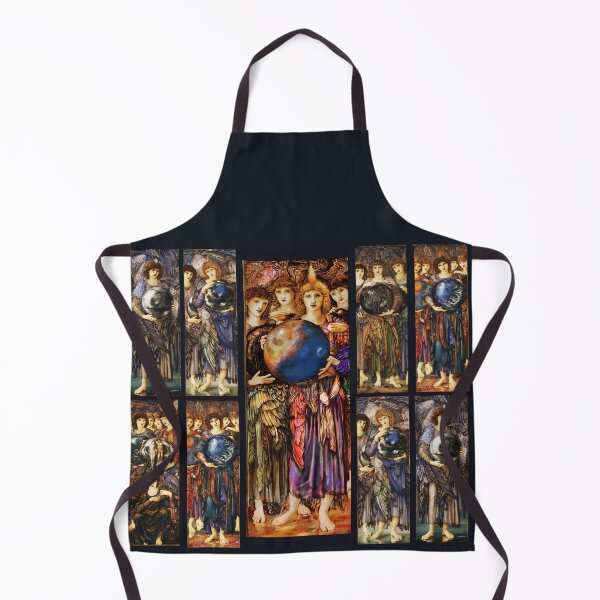 Item preview, SIX DAYS OF CREATION ANGELS AND FOURTH DAY ANGEL by Edward Burne Jones, Complete Series designed and sold by BulganLumini.