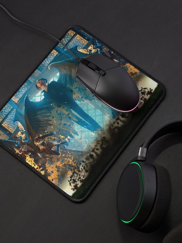 Alternate view of Maleficent Wings Action Art Mouse Pad