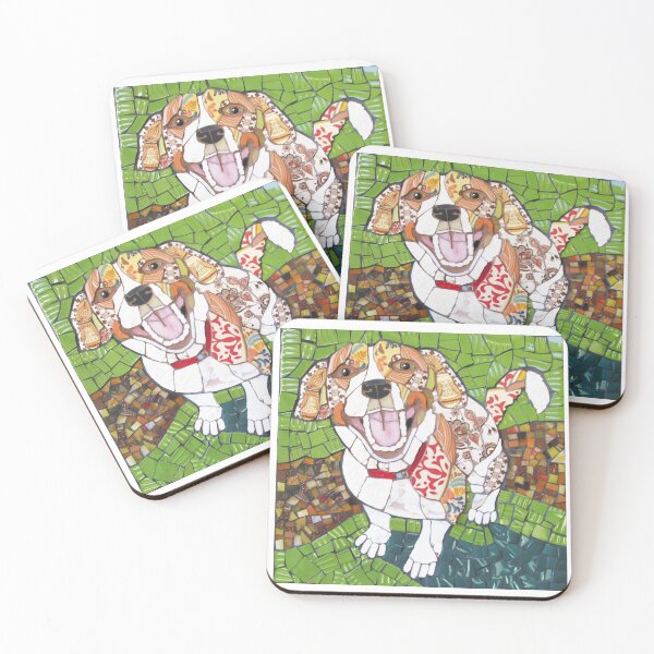 Item preview, Happy Buster, the Rescue Beagle designed and sold by TheArtBarCafe.