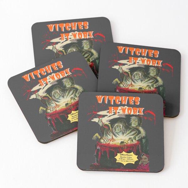Item preview, Witches at Work designed and sold by VanjiePop.