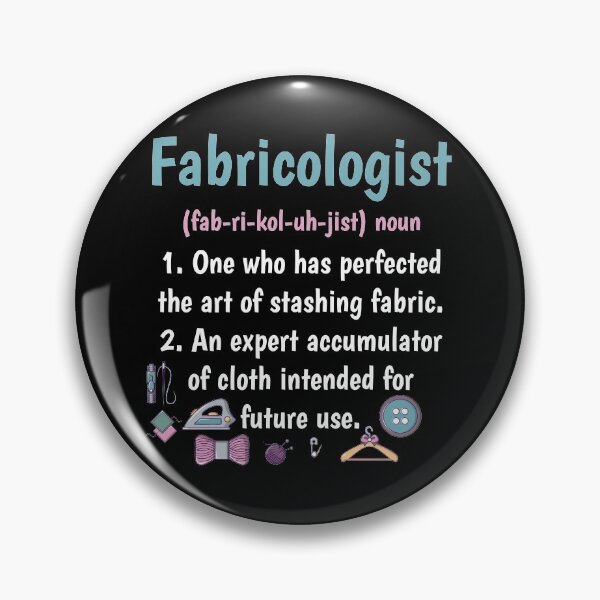 Item preview, Fabricologist, Funny Quilter, Seamstress Quilter Sewing, Expert Accumulator Embroidery designed and sold by Merchking1.