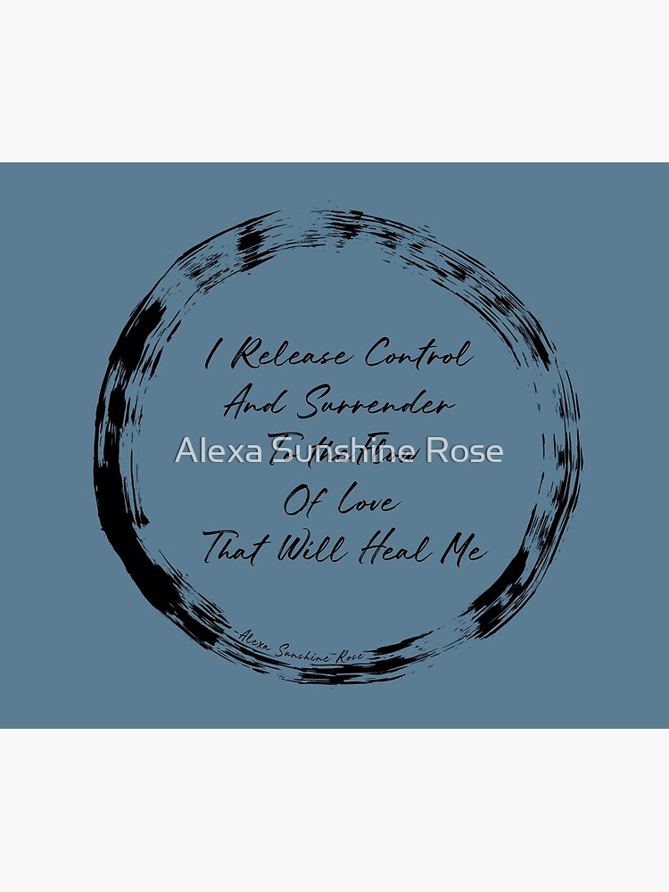 Thumbnail 5 of 5, Mouse Pad, I Release Control designed and sold by Alexa-sunshine.
