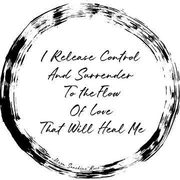 Artwork thumbnail, I Release Control by Alexa Sunshine Rose