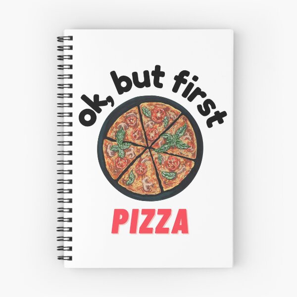 Item preview, ok, but first pizza (Black) designed and sold by OutofFocusShop.