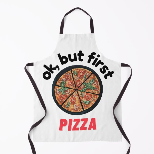 Item preview, ok, but first pizza (Black) designed and sold by OutofFocusShop.