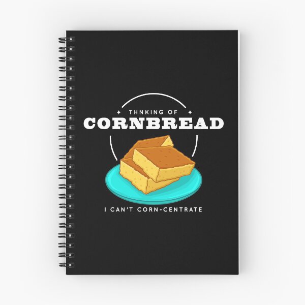 Item preview, Funny Cornbread Pun Can’t Corncentrate Southern Foodie product designed and sold by jakehughes2015.