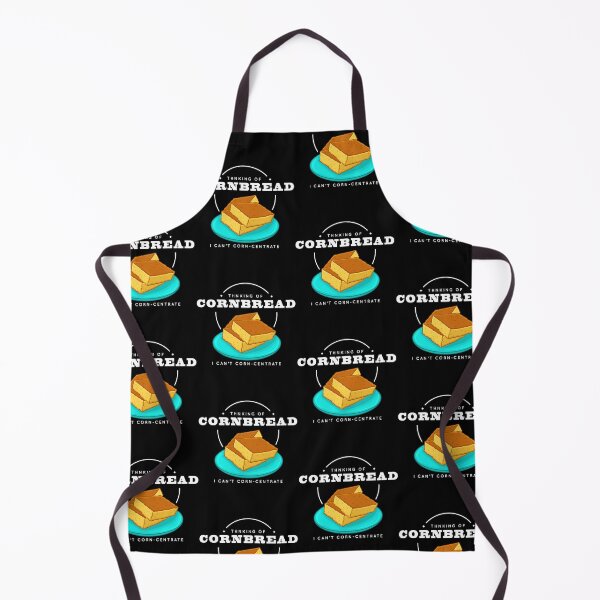 Item preview, Funny Cornbread Pun Can’t Corncentrate Southern Foodie product designed and sold by jakehughes2015.