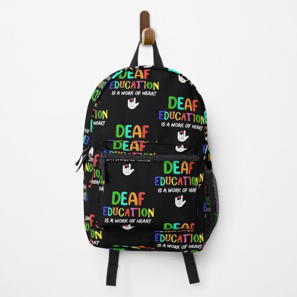 Item preview, Deaf Education American Sign Language ASL Teacher design designed and sold by jakehughes2015.