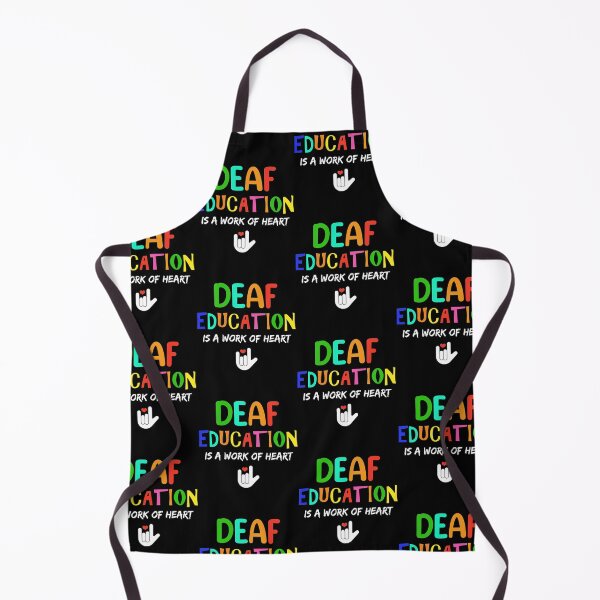 Item preview, Deaf Education American Sign Language ASL Teacher design designed and sold by jakehughes2015.