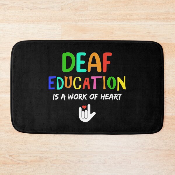 Item preview, Deaf Education American Sign Language ASL Teacher design designed and sold by jakehughes2015.