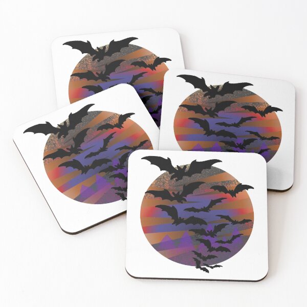 Item preview, Halloween Vampire Bats Moonlight Night Creepy Trick or Treat designed and sold by CharJens.