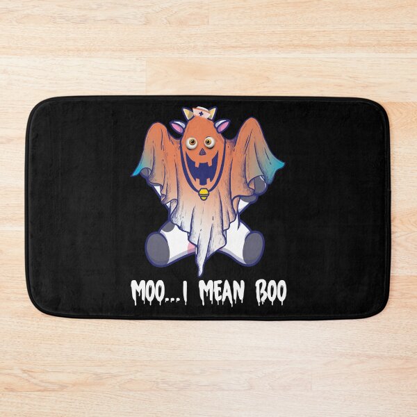 Item preview, Moo I Mean Boo Funny Ghost Cow halloween For Nurse and nursing kids designed and sold by Usoubmaster.