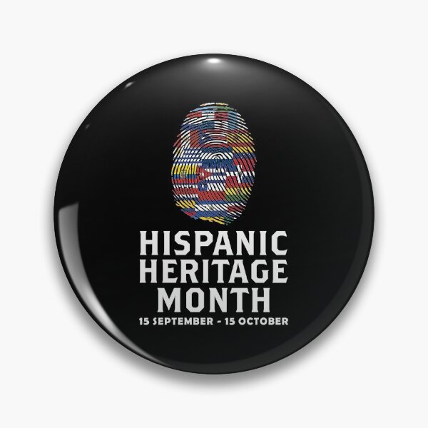 Item preview, Latino Pride Flag Fingerprint Hispanic Herittage Month graphic designed and sold by jakehughes2015.