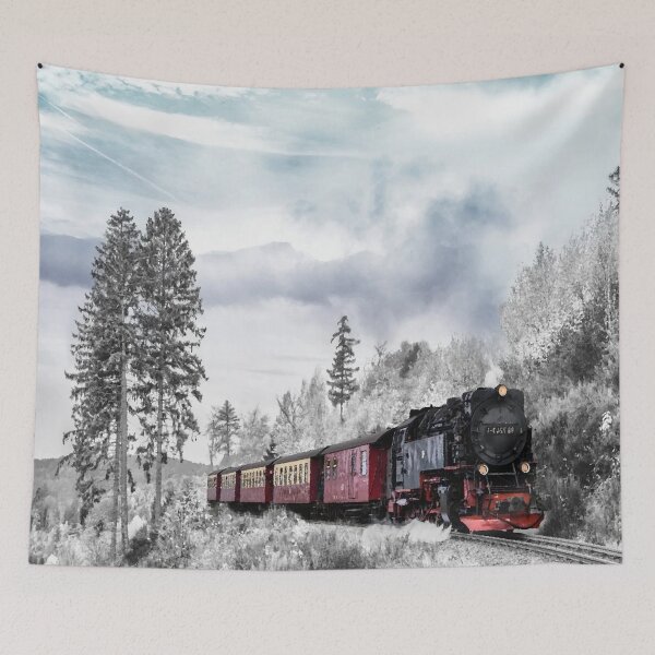 Item preview, Steam Train Mixed Media Design designed and sold by OByD.
