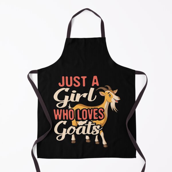 Item preview, Just a Girl Who Loves Goats, Funny Goat Farmers designed and sold by Merchking1.