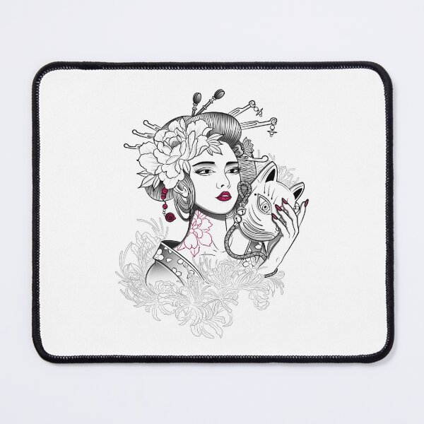 Item preview, Fancy Ball Japanese Geisha R designed and sold by artorno.