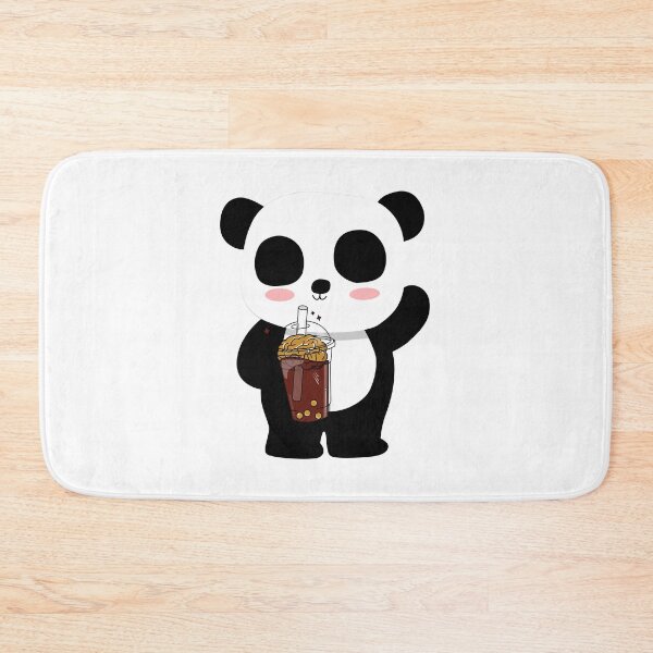 Item preview, panda bubble tea designed and sold by ThinkAndReflect.