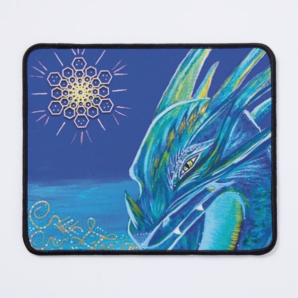 Item preview, Cosmic Blue Ray Water Dragon designed and sold by DivineMother144.