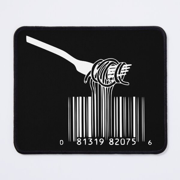 Item preview, barcode fork spaghetti designed and sold by TShirtsByMs.