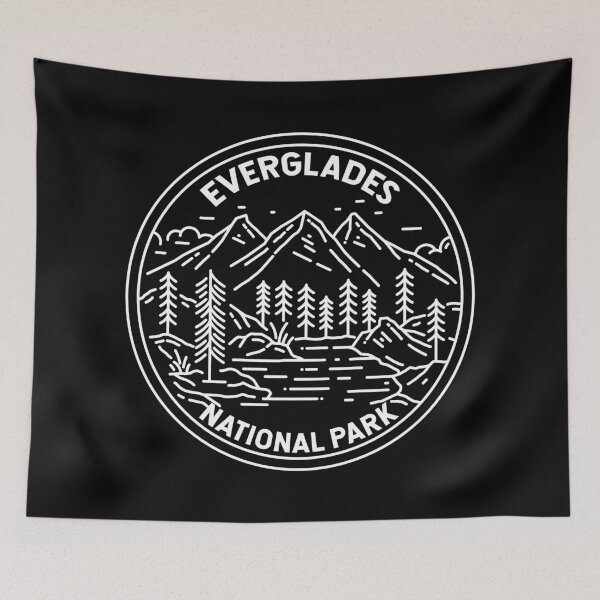 Item preview, Everglades National Park Florida Monoline designed and sold by KrisSidDesigns.