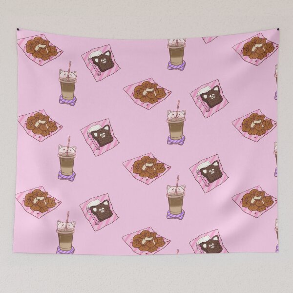 Item preview, Cute menu coffee cat designed and sold by Sweets-trolley.