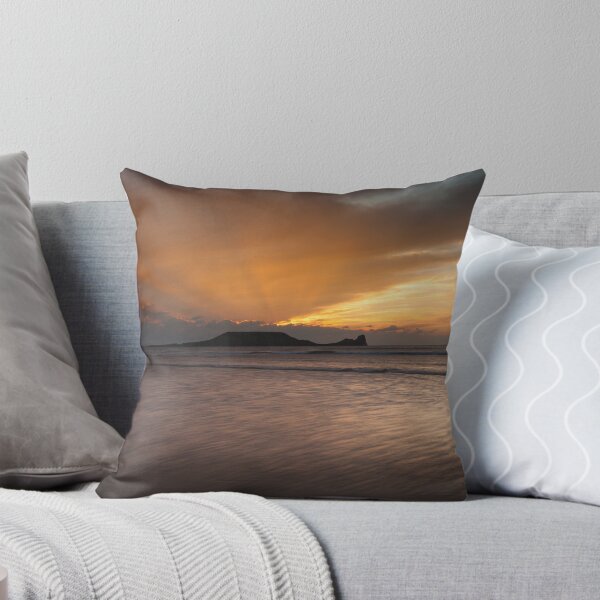 Item preview, Sunset at Rhossili bay on the Gower peninsular designed and sold by Leighton Collins.
