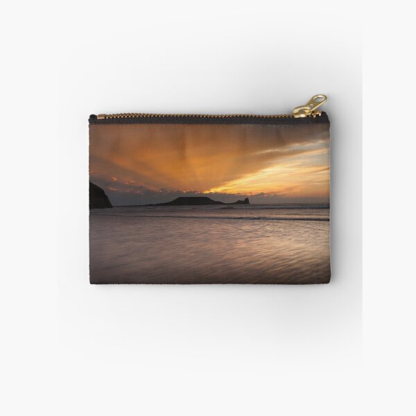 Item preview, Sunset at Rhossili bay on the Gower peninsular designed and sold by Leighton Collins.