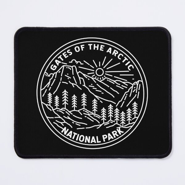 Item preview, Gates of the Arctic National Park Alaska Monoline designed and sold by KrisSidDesigns.