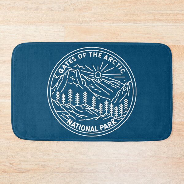 Item preview, Gates of the Arctic National Park Alaska Monoline designed and sold by KrisSidDesigns.