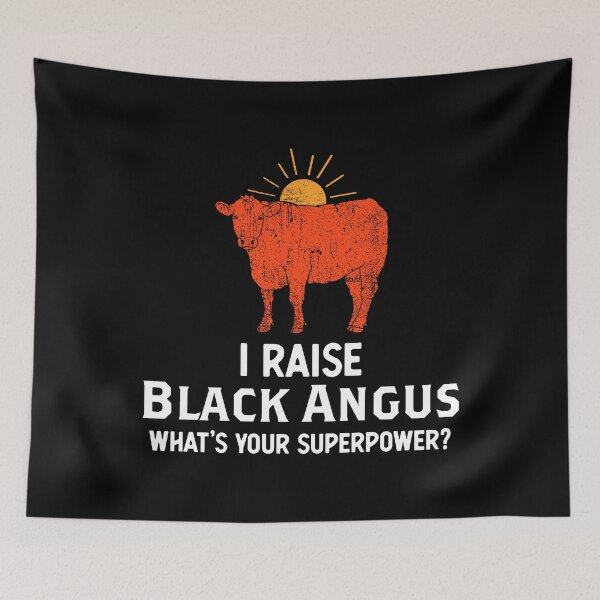 Item preview, Superpower Farming Black Angus Cattle Rancher product designed and sold by jakehughes2015.