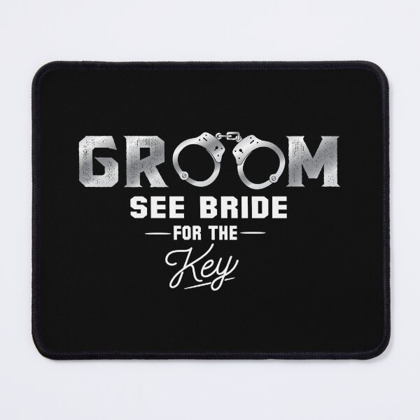 Item preview, Funny Groom , Handcuffs, Bachelor Party, Funny  Wedding Announcement , Getting Married designed and sold by Merchking1.