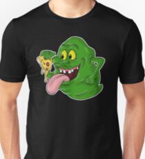 Slimer eating pizza Unisex T-Shirt