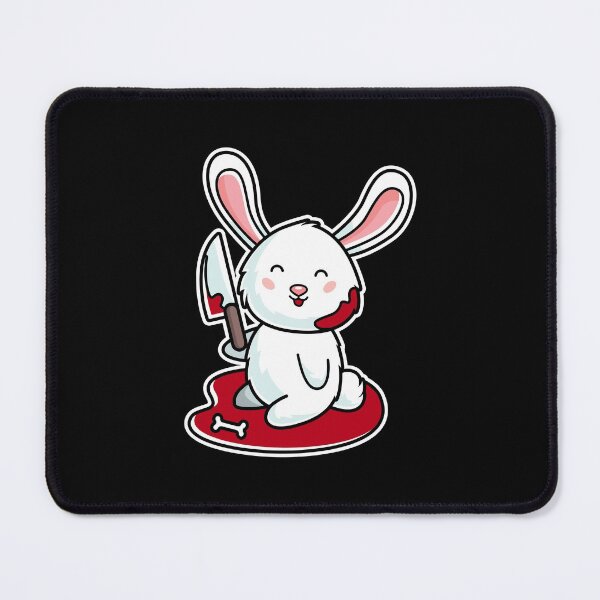 Item preview, Cute But Creepy Funny Bunny designed and sold by Hot From Oven.