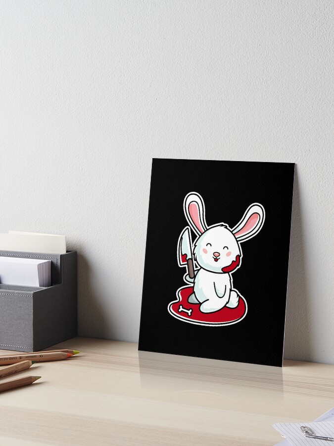Bunny Weirdcore | Art Board Print