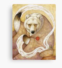 Healing Bear Metal Print