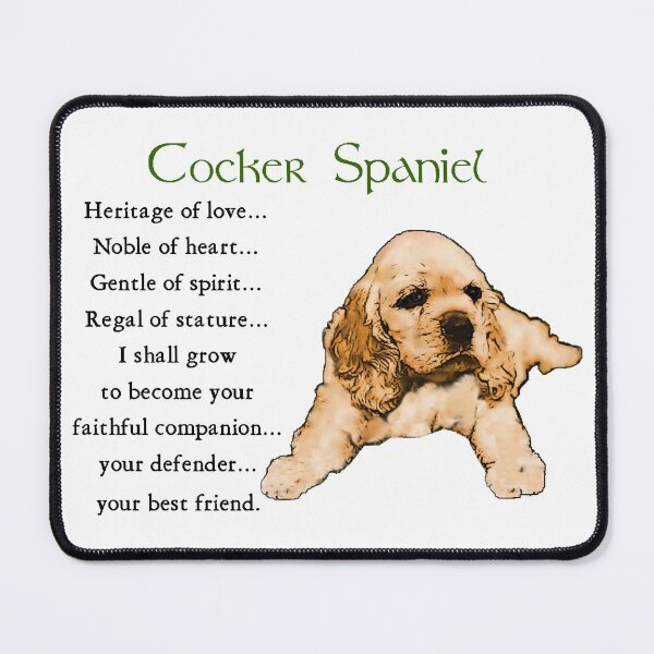 Item preview, Cocker Spaniel Puppy Love Art Gifts designed and sold by springdaleshops.